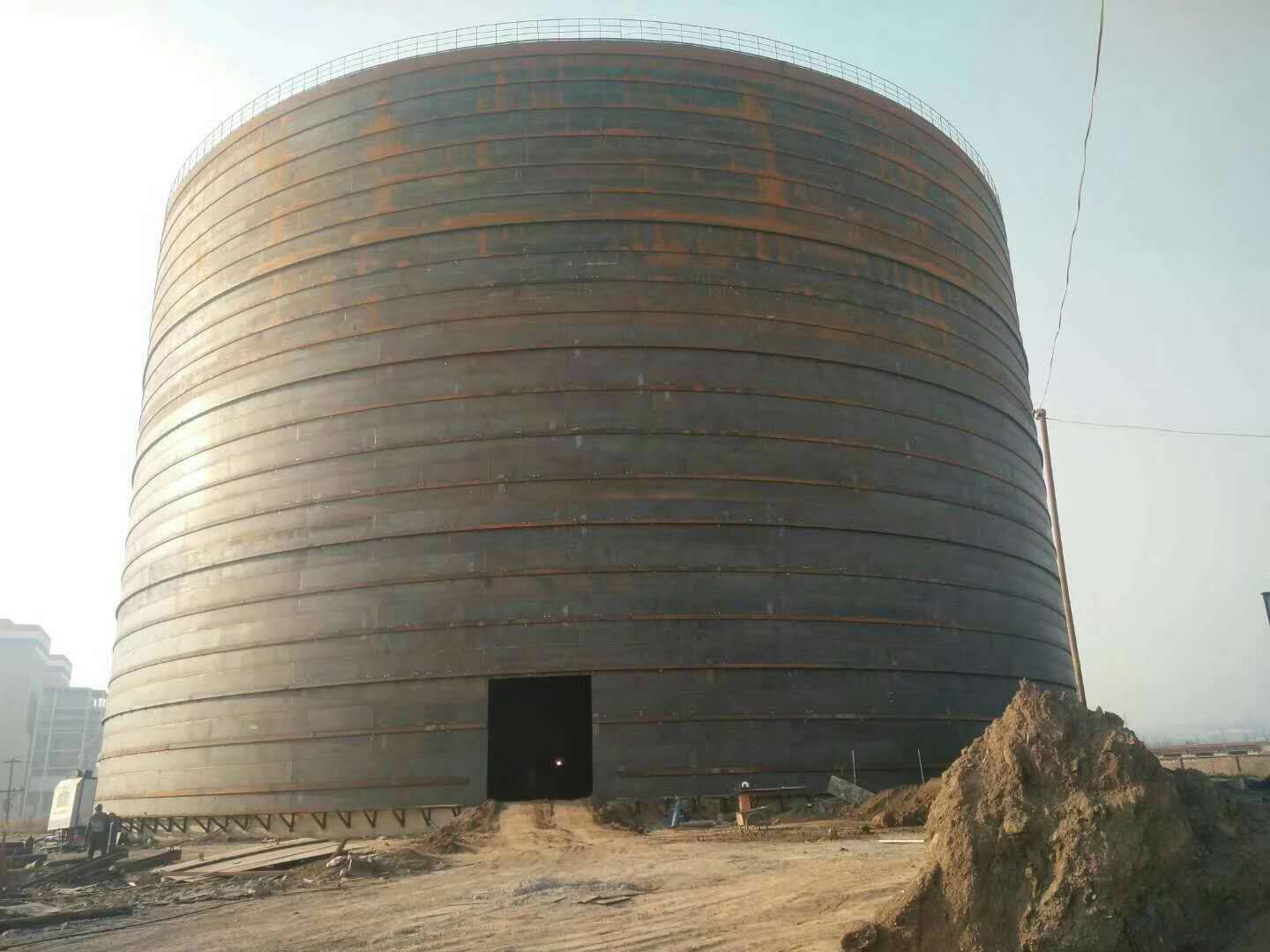 兴庆承建大型钢板库的好处及原理